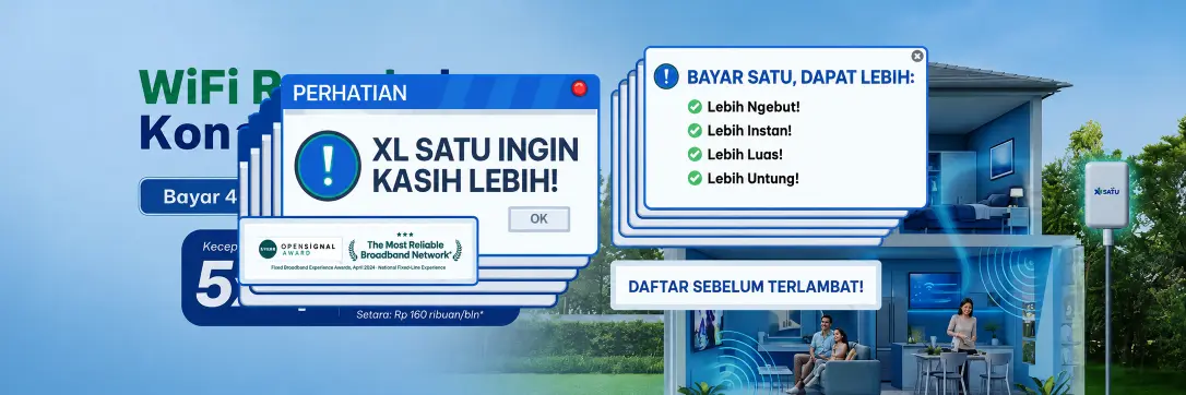 Cara Cek Coverage XL SATU di Alamat Rumahmu Sebelum Berlangganan